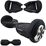 SILISKINZ® 360 Hoverboard Silicone Jelly Housse - pour 6.5"Swegway 2 Wheel Smart Scooter (Noir)