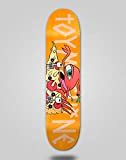 Skate Skateboard Deck Planche Toy Machine TM Pizza Sect 7.75 Orange