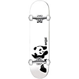 Skateboard Complet, 7.75, Whitey Panda Blanc