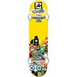 Skateboard Complete, 8.0 x 31.6, Document Jaune