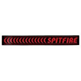 Spitfire Wheels – Sticker barred Skateboard – 22,5 cm environ Rouge
