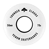 Venom Skateboards Thunder Clouds V2 All Terrain Street Roues de skateboard Soft Grippy 78a Longboard Cruiser parfait pour terrain rugueux ...