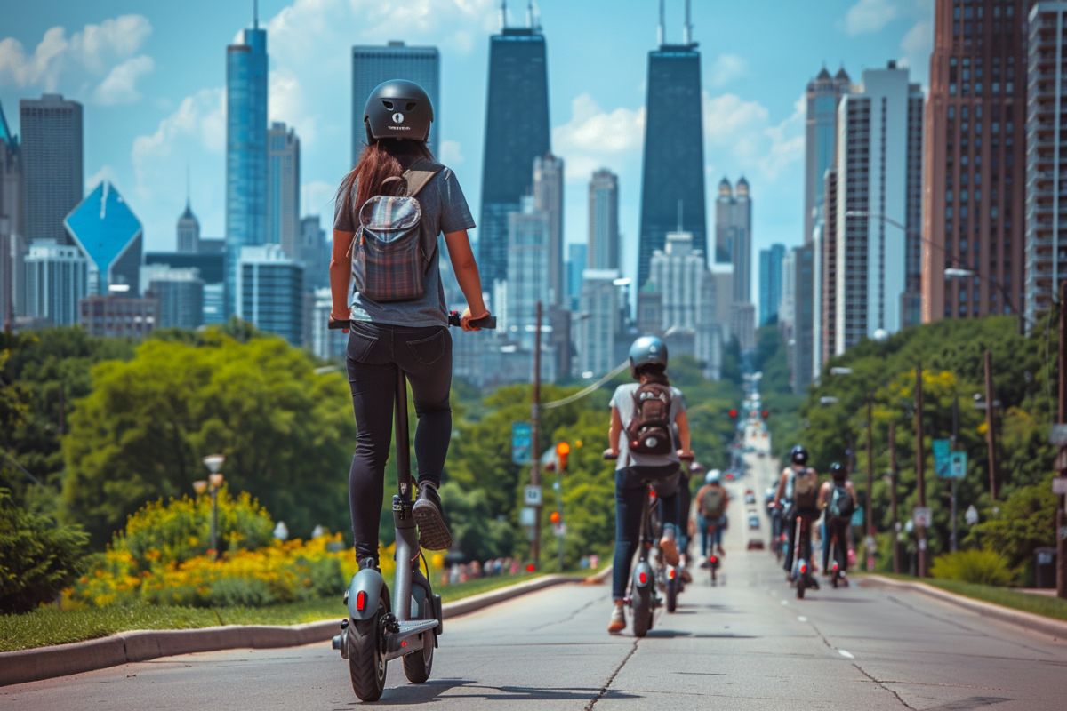 Les avantages écologiques des trottinettes électriques